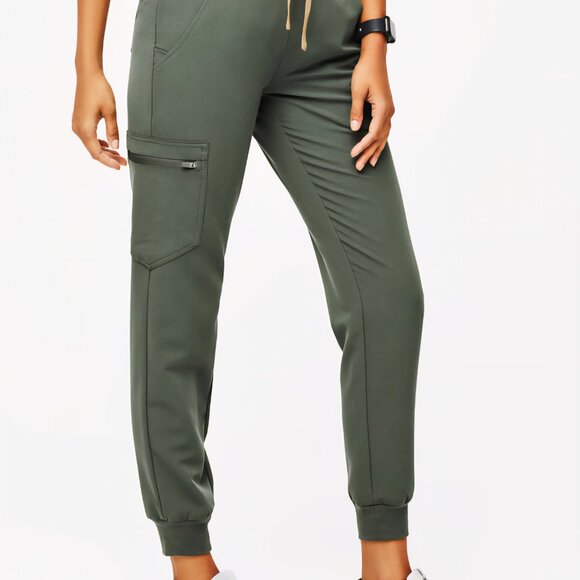 NWT FIGS "Casma" Three-Pocket Scrub Top & "Zamora" Joggers Scrub Pants-Sz:2 XLrg - Picture 14 of 17